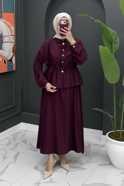 aysel etekli takım - mürdüm