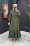Azize Elbise - YEŞİL