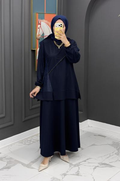 Mersa Etekli Takım - Lacivert