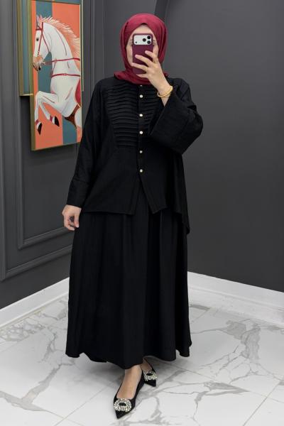 Nursima Etekli Takım - Siyah