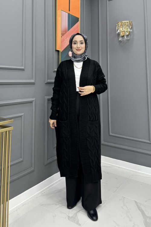 Sumru Hırka - Siyah 