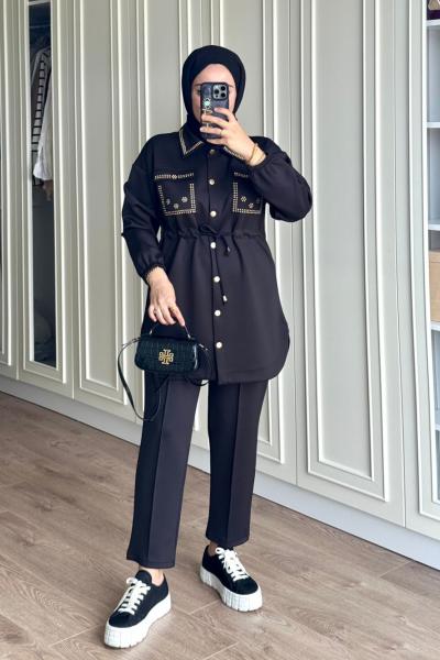 Sünbül Takım - Siyah