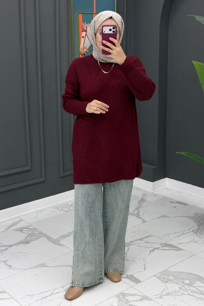 Uygun Triko Kazak - Bordo