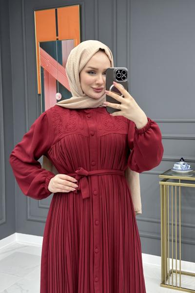 Aybeniz Elbise - Bordo