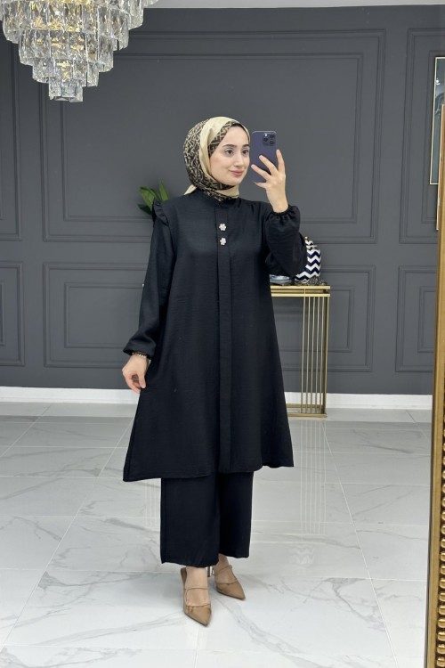 GÜLÜZAR TAKIM - SİYAH 
