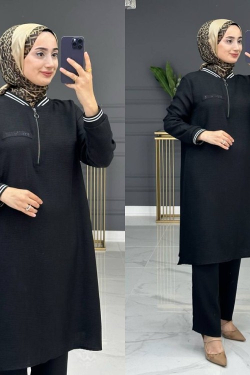 naime takım - siyah 