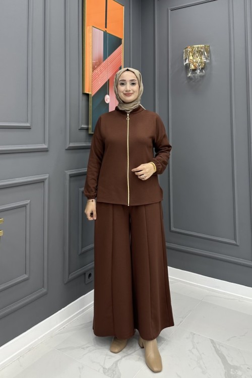 Oysho Feride Takım - Kahve 