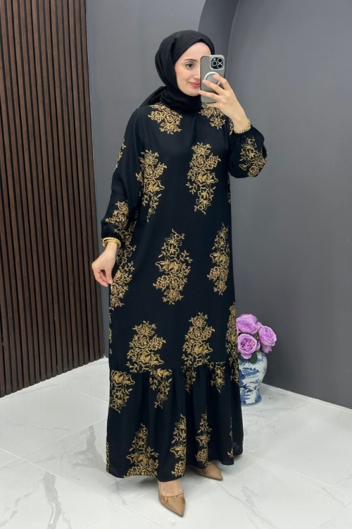 Alara Elbise - Siyah 
