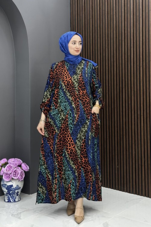 Birgül Elbise - Mavi
