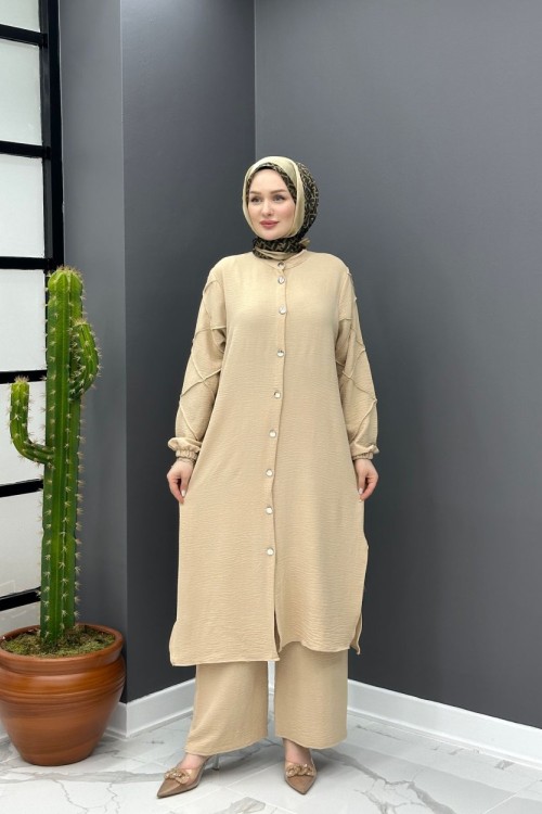 Rabia Takım - Bej