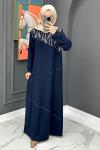 Safiye Elbise - Lacivert 