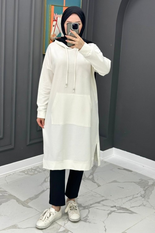 Büşra Tunik - Ekru 