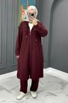 Betüş Takım - Bordo