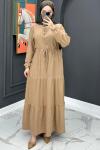 Meral Elbise - Camel 