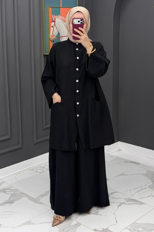 Fatoş Rahat Takım - Siyah 