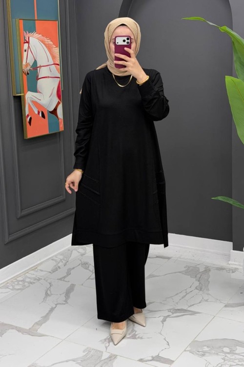 Vahide takım - Siyah