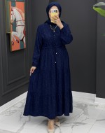 Şura Elbise - lacivert