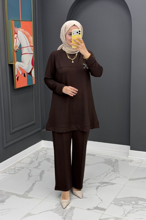 Alara Takım-Kahverengi