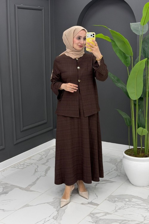 Sılam Takım-Kahverengi