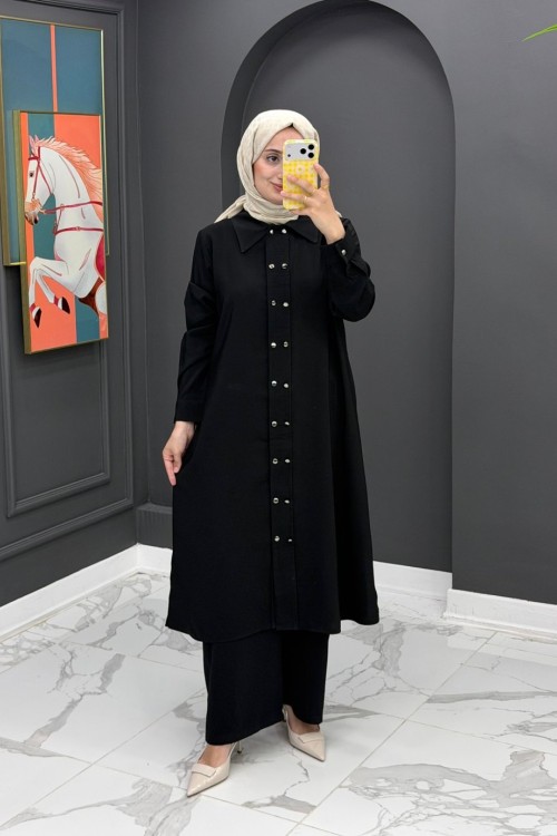 Elif Uzun Takım-Siyah