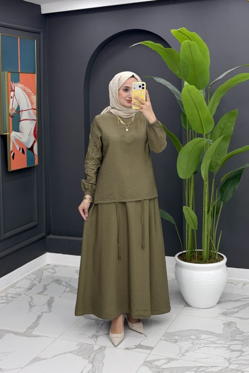Ceyda Etekli Takım - yeşil