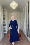 Meyra Elbise-Lacivert 