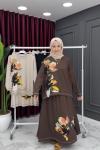 Feria Etekli Takım - Kahve 