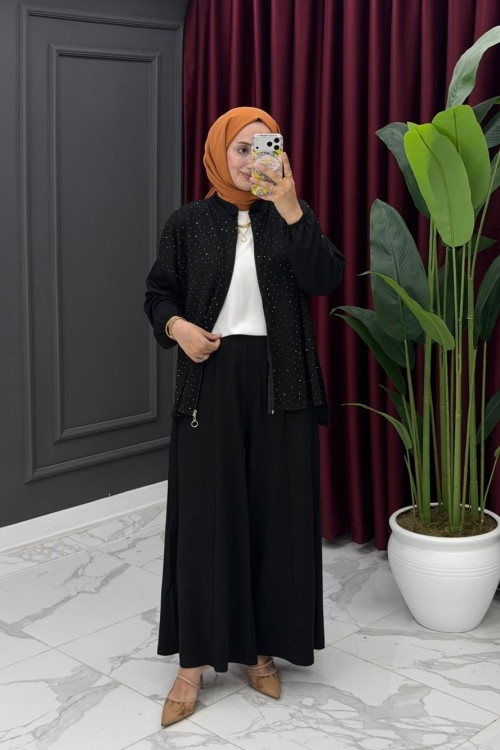 Yüsra Takım-Siyah 