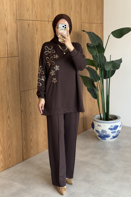 Sinem Takım-Kahverengi
