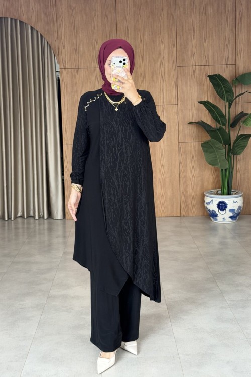 Eda Uzun Takım-Siyah