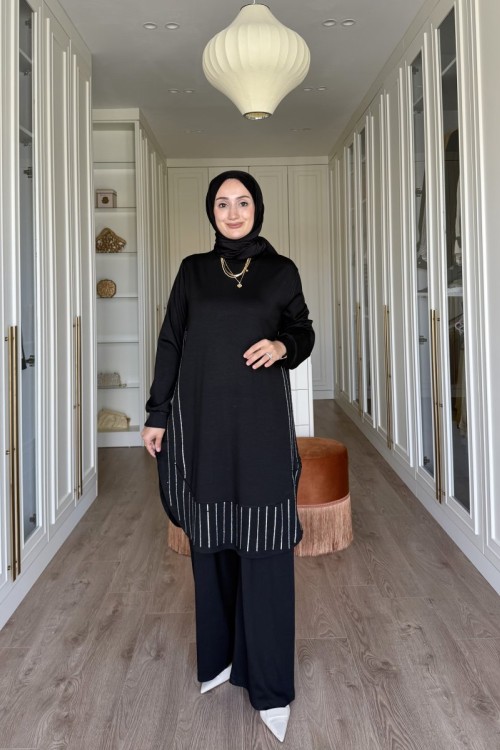 Pınar Uzun Takım - Siyah