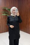 Latife Triko Takım - SİYAH 