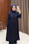 Lamia Uzun Takım - Lacivert