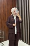 Alina Spor Takım - kahve 