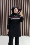 Miray Triko Takım - Siyah 