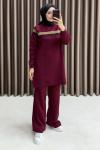 Miray Triko Takım - bordo 