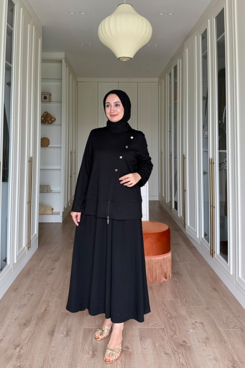 Derya Etekli Takım - Siyah